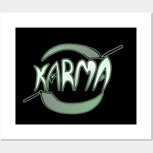 Karma Posters and Art